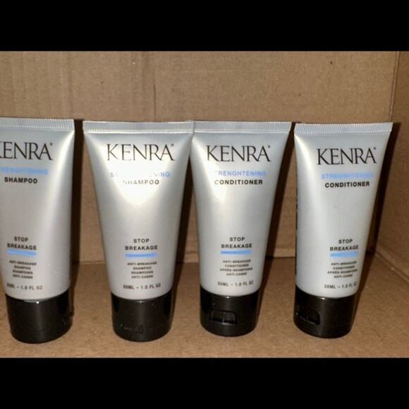 Kenra strengthening shampoo & conditioner travel hair care